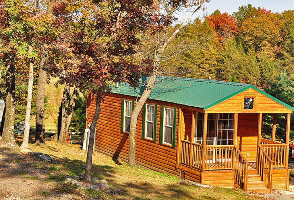 Arrowhead Camping Resort Deluxe Cabin 4 Douglas Center Exterior foto